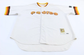 Durable Performance Durable Moisture Management 1984 Mitchell & Ness Tony Gwynn San Diego Padres Baseball Jersey