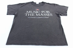 1987 Depeche Mode Music For The Masses T-Shirt Relaxed Wear discount offer