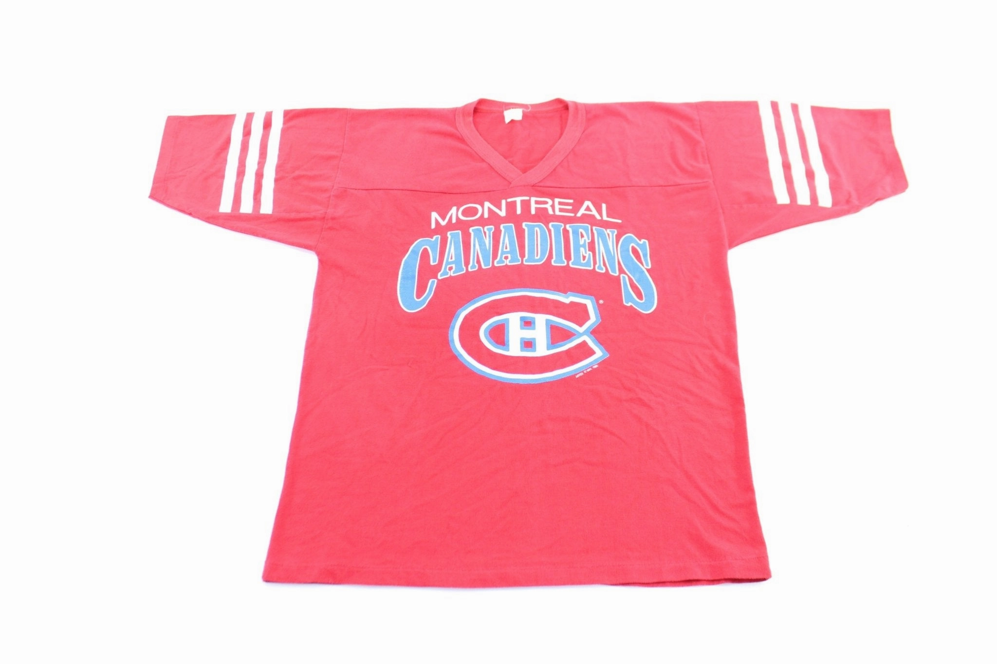 1988 Montreal Canadiens Graphic T-Shirt Recycled Polyester Thread