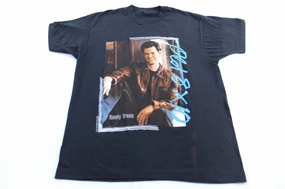 Easy Fit 1989 Randy Travis Old 8 x 10 Tour T-Shirt