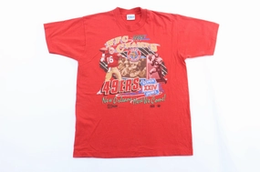 BioBased Fibers 1989 San Francisco 49ers NFC Champs Salem Sportwear T-Shirt