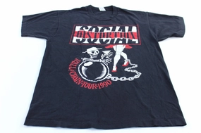 Practical Comfort Smart Casual Look 1990 Social Distortion Ball & Chain Tour T-Shirt