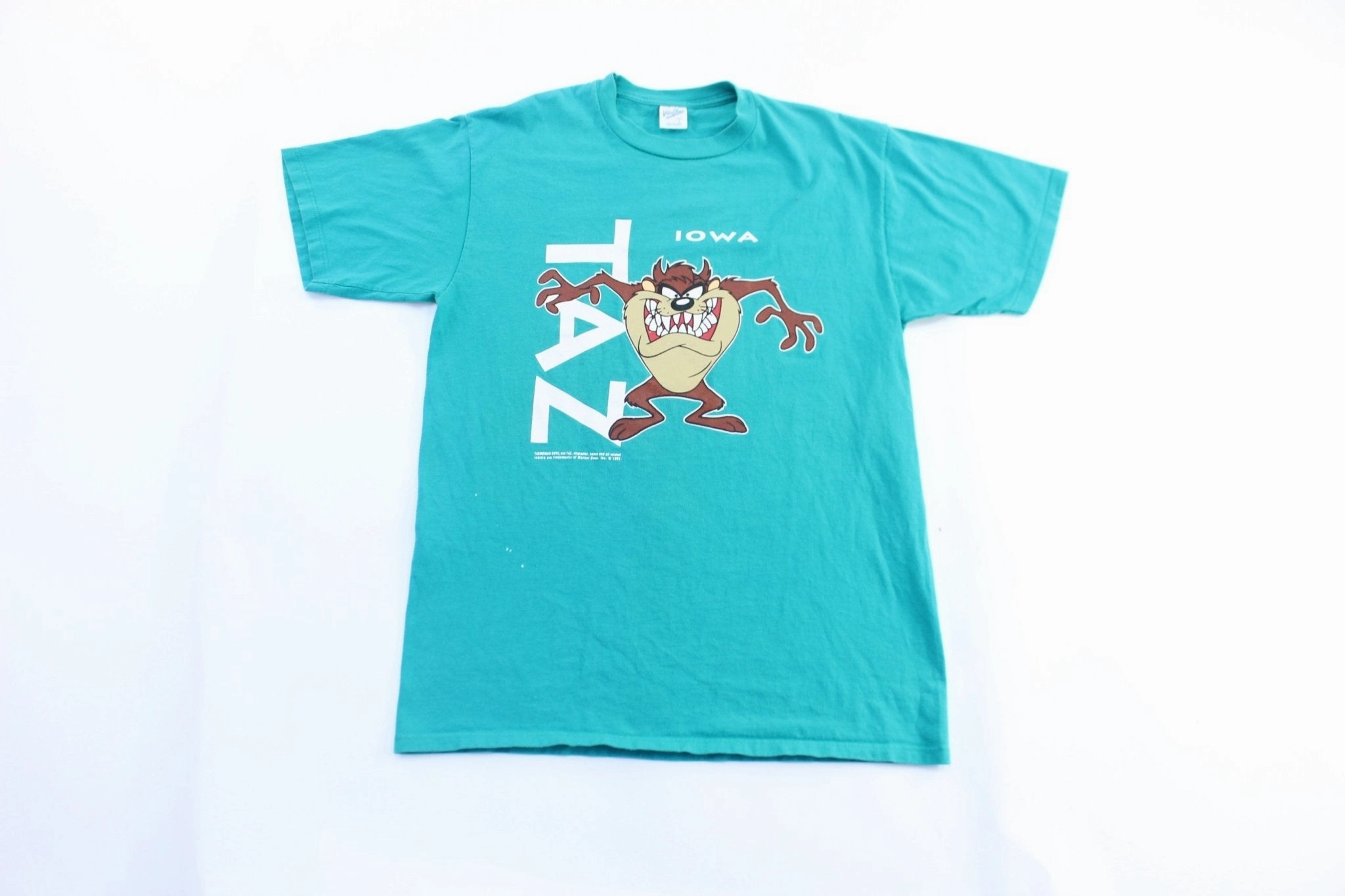 1992 Tasmanian Devil Iowa T-Shirt Biodegradable Textile light layering