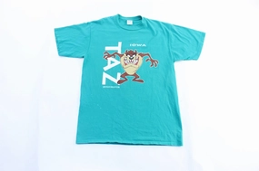 1992 Tasmanian Devil Iowa T-Shirt Biodegradable Textile light layering