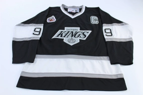 1993 CCM Los Angeles Kings Wayne Gretzky Hockey Jersey Brushed Interior