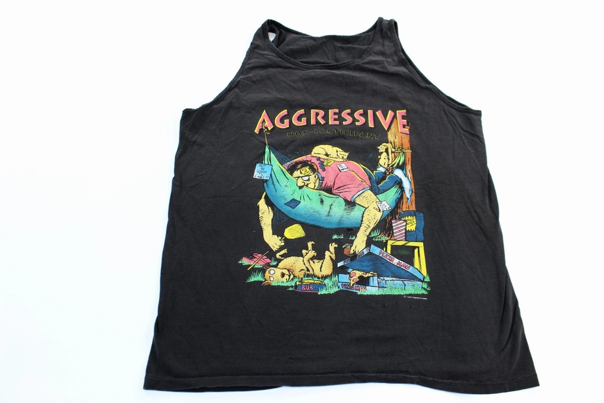 Easy Stretch 1994 Aggressive Non-Participant Graphic Tank Top
