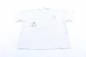 1994 Animaniacs Embroidered Pinky & The Brain T-Shirt Popular AllWeatherComfort