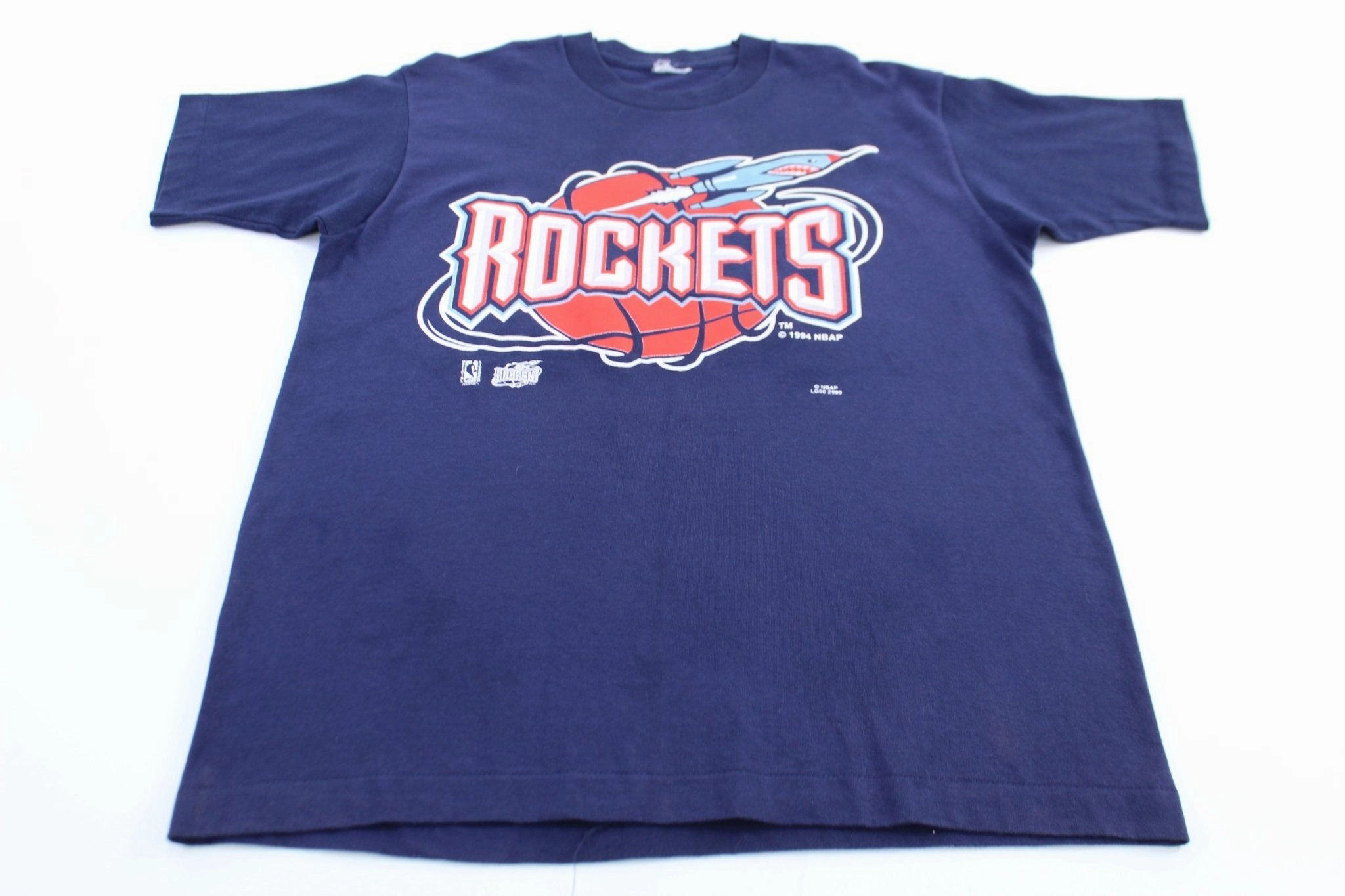 1994 Houston Rockets Basketball Logo Graphic T-shirt OdorResistant Fabric