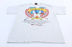 1994 Paul McCartney Most Successful Songwriter T-shirt Classic Look Lightweight Shirt