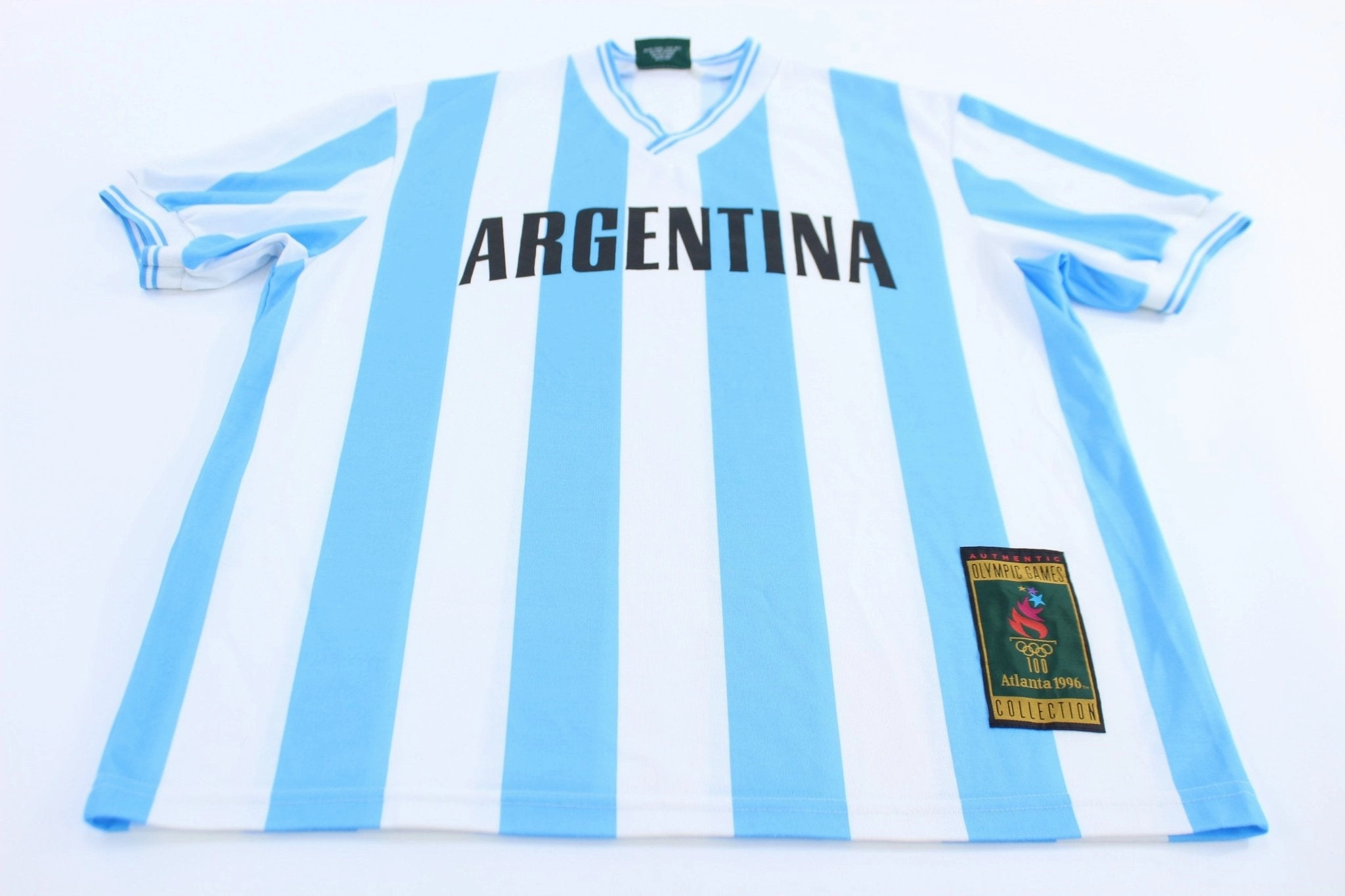 Sleek Stretch 1996 Atlanta Olympics Argentina Soccer Jersey