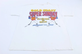 1996 Gold Coast Super Sunday Pittsburgh Vs Dallas T-shirt Active Wearable Chic Style Trend