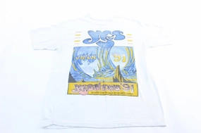 1996 Yes Union Round The World In Eighty Dates Tour T-Shirt Fashion Ready PreShrunkCotton