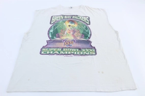 Athletic Silicone Trim 1997 Green Bay Packers SuperBowl Champions Tank Top