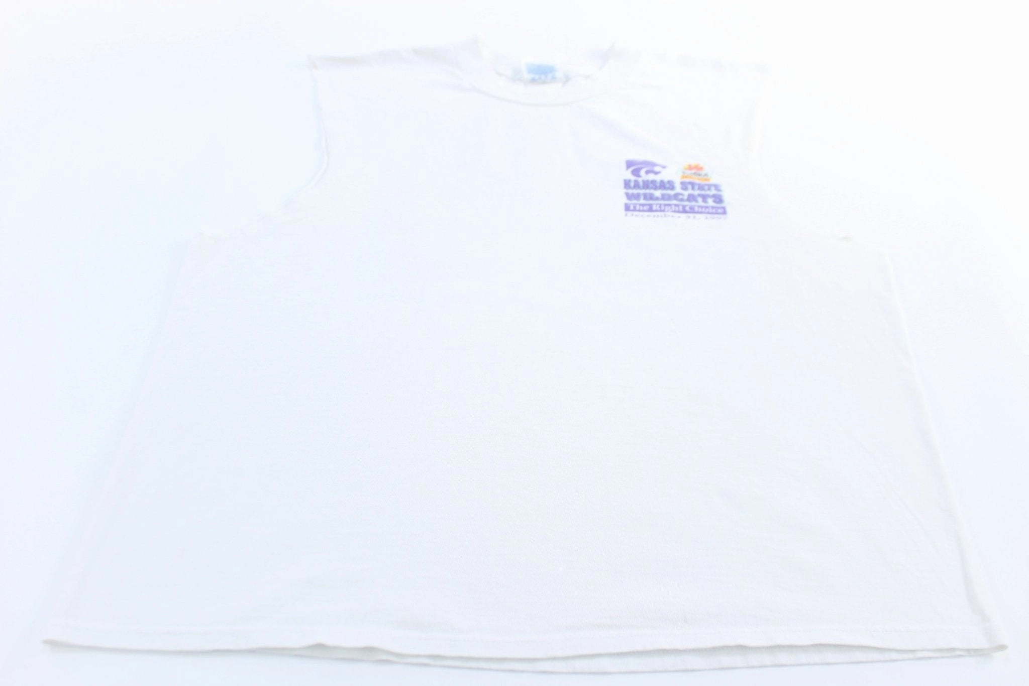 Mesh Panel 1997 Kansas State Wildcats Tostito's Fiesta Bowl Graphic Tank Top