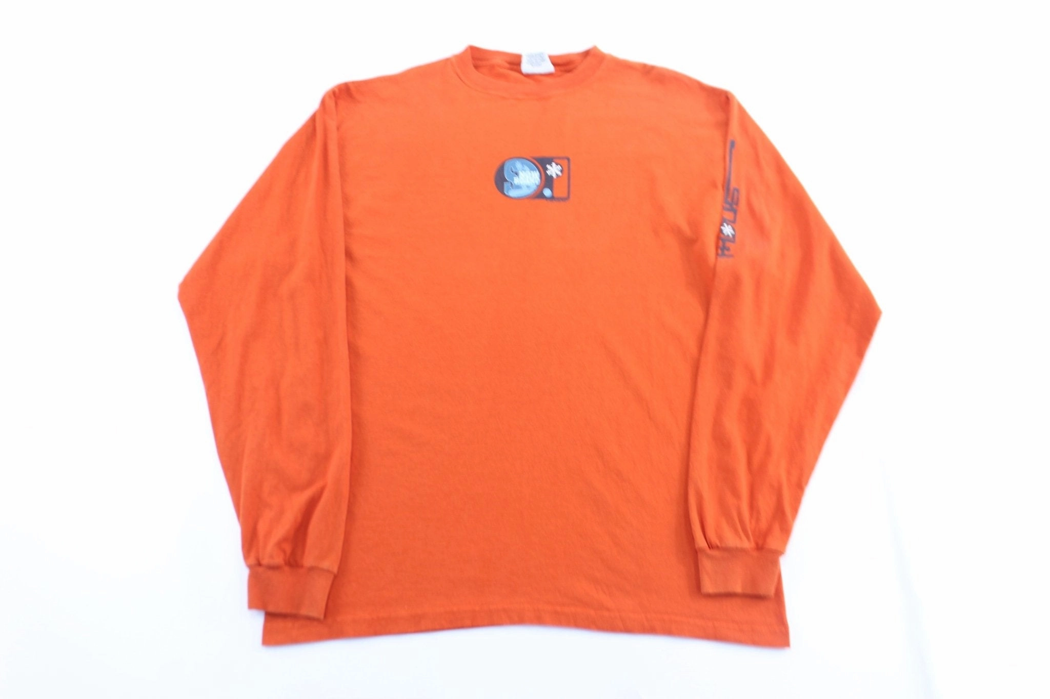 1999 Bugle Boy Frozen H20 Sport Snowboard LS T-Shirt Relaxed and Easy Classic Chic