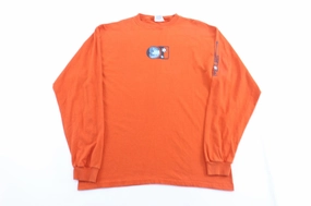 1999 Bugle Boy Frozen H20 Sport Snowboard LS T-Shirt Relaxed and Easy Classic Chic