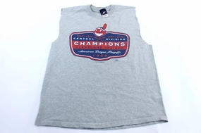 1999 Cleveland Indians Central Division Champions Tank Top Form Focus