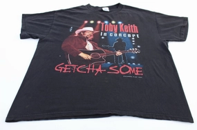1999 Toby Keith In Concert "Getcha Some" T-shirt All-Purpose Wear