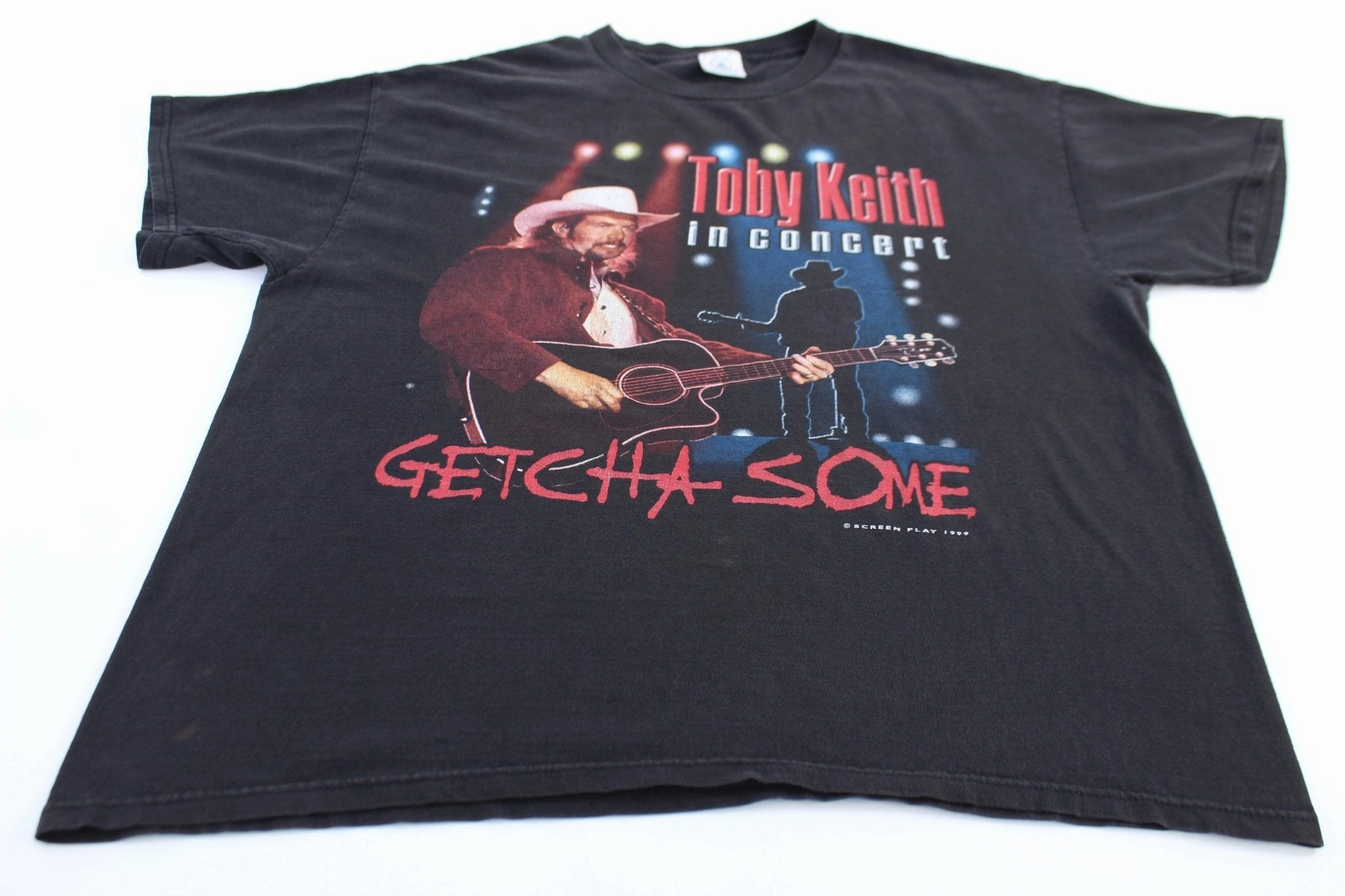 1999 Toby Keith In Concert "Getcha Some" T-shirt All-Purpose Wear