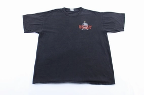 Sleek Performance Fit 2000 Babylon Whore Death Rock Hellsinski Tour T-Shirt