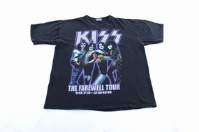2000 Kiss The Farewell Tour T-Shirt Date night Casual Performance Fit