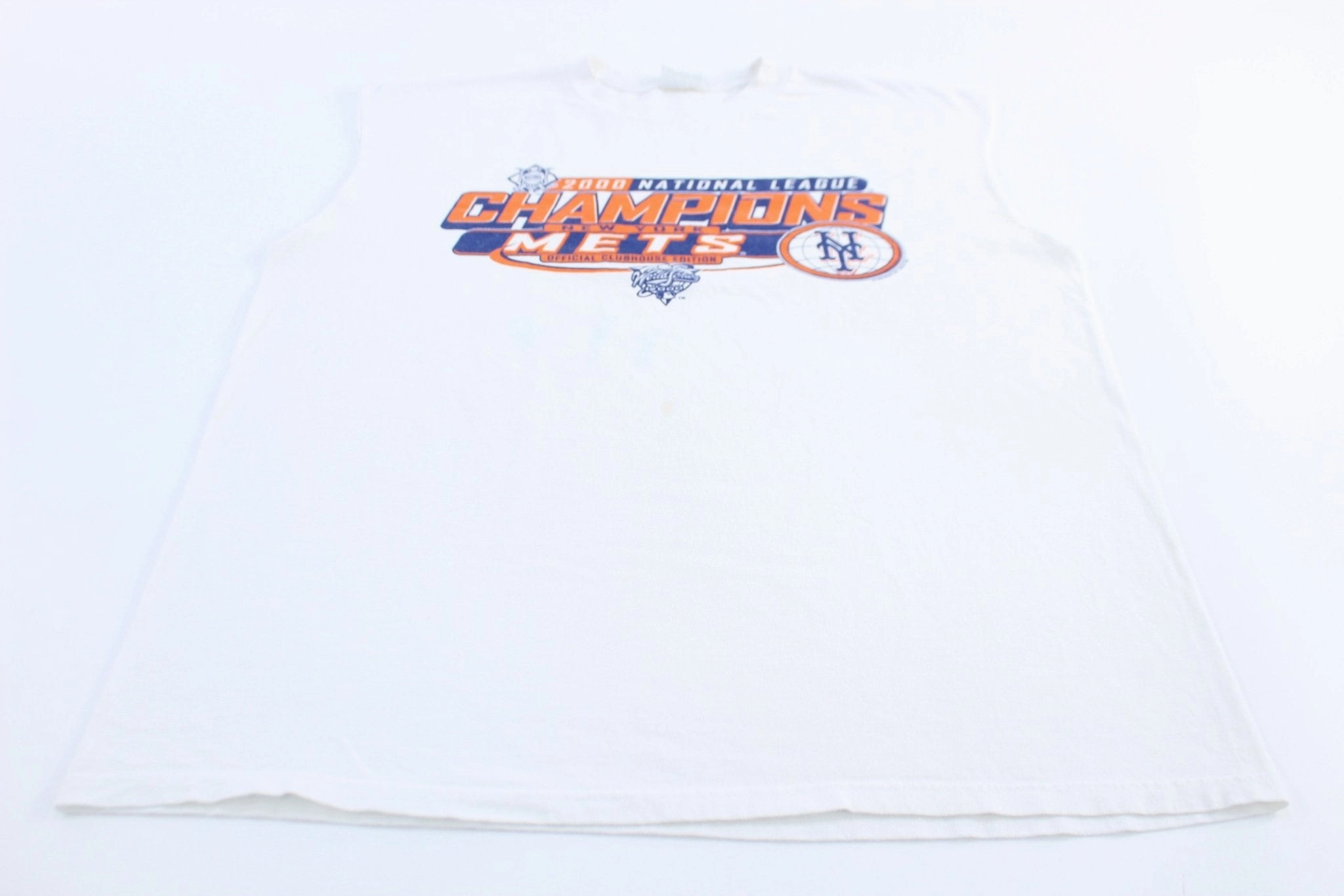 All Day Fit 2000 New York Mets National League Champions Tank Top