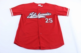 Oversized Fit Four Way Stretch 2000 St. Louis Cardinals Mark McGwire Baseball Jersey