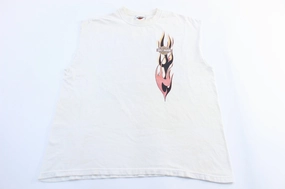 2002 Harley Davidson Motorcycles Peoria, Illinois Tank Top Flatlock Seam Finish