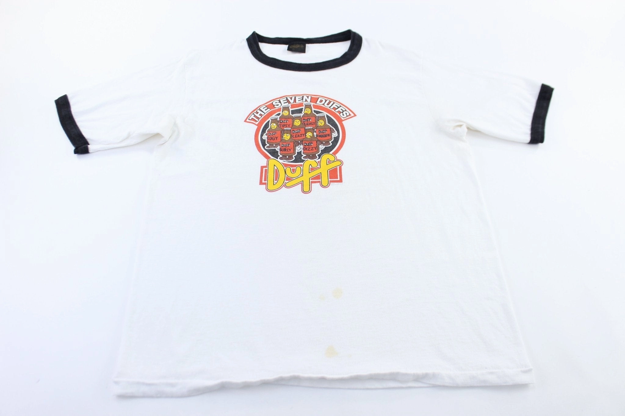 2002 The Simpsons The Seven Duffs T-Shirt All Day Wear