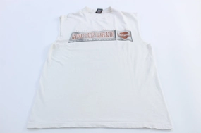 Thermal Regulating Fabric 2003 Harley Davidson Motorcycles Reggio Emilia Italy Tank Top