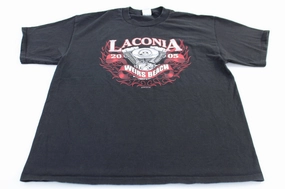 2005 Laconia Weirs Beach If You Can Read This Funny Biker T-Shirt Sporty Comfort Wear