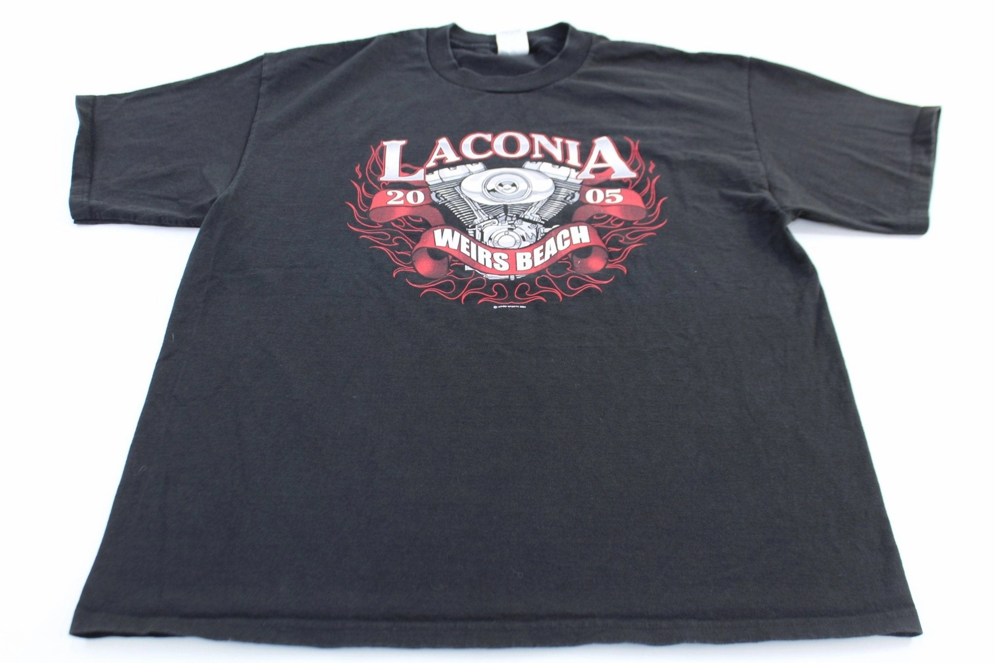 2005 Laconia Weirs Beach If You Can Read This Funny Biker T-Shirt Sporty Comfort Wear