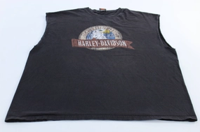 2006 Harley Davidson Motorcycles Carson City, Nevada Tank Top Compact Knit Structure