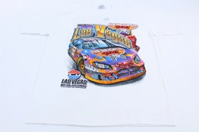 2006 Nascar Las Vegas Speedway Racing Graphic T-shirt Smart Design Sleek Layer
