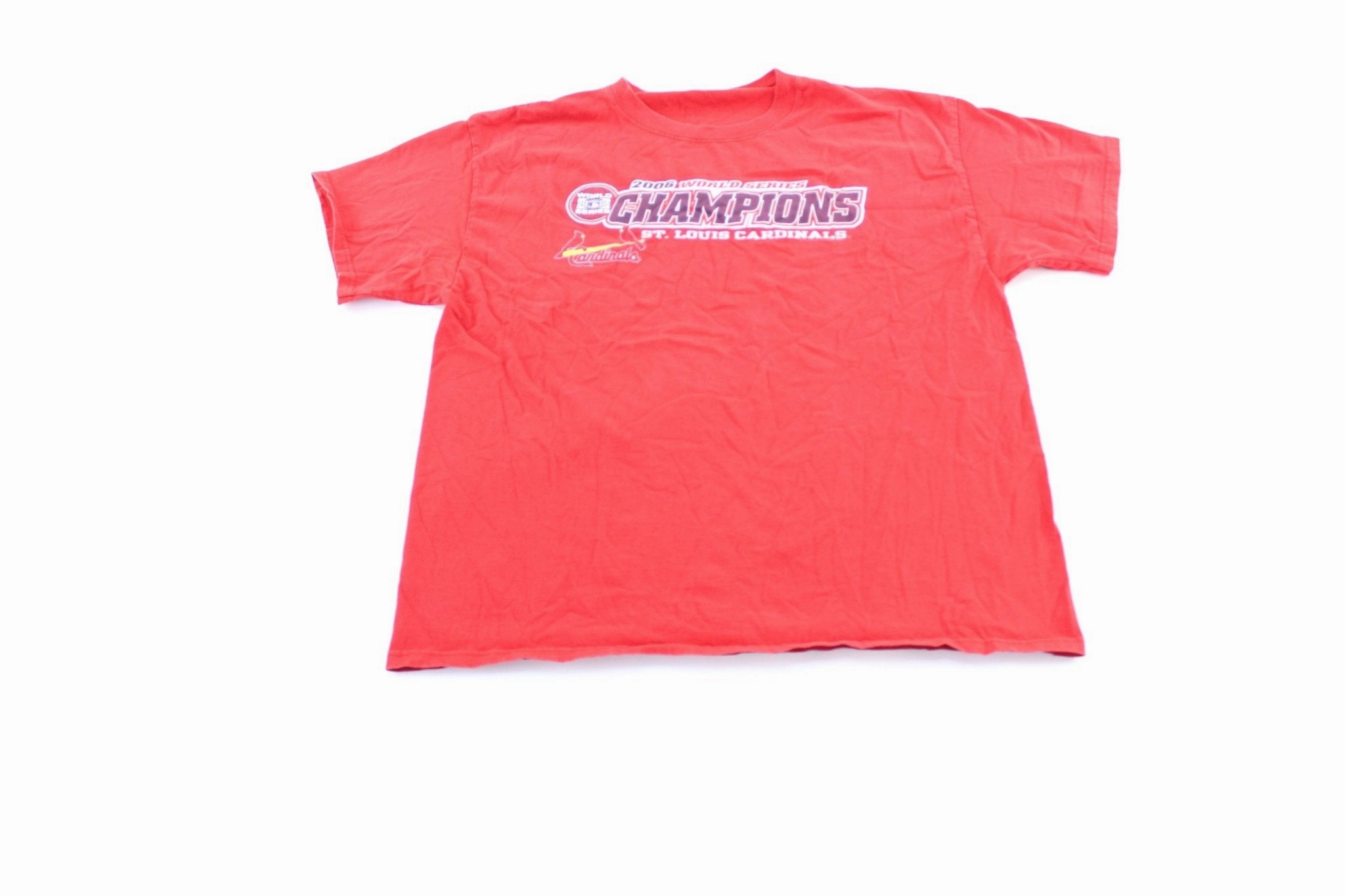 All Season Wear 2006 St. Louis Cardinals World Series Champions T-Shirt