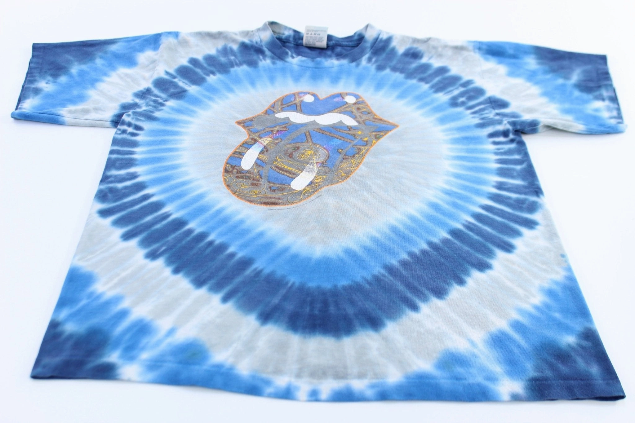 2006 The Rolling Stones A Bigger Band Tie-Dye T-Shirt Athletic Comfort Wear Easy to Style