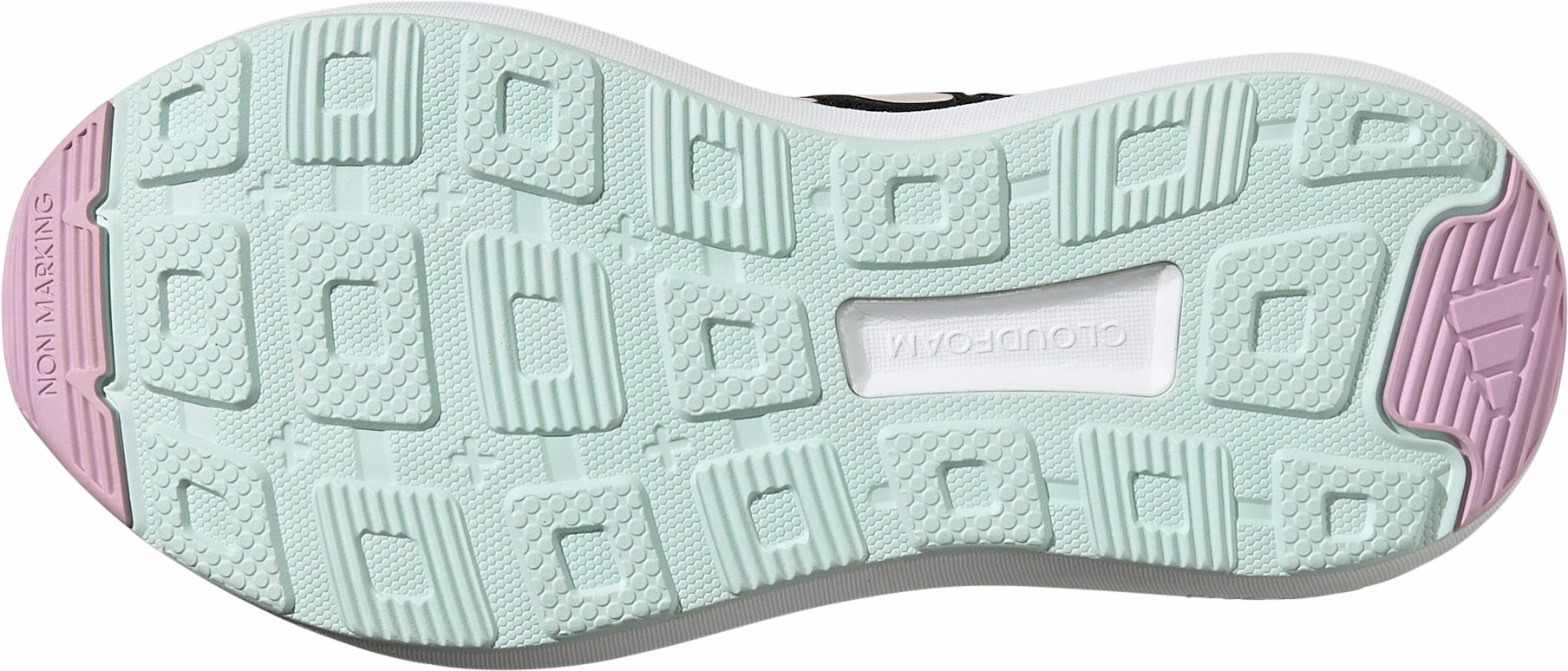 adidas Fortarun 3.0 Junior Running Shoes - Black Flex Zone Geometry fluorescent - design shoes