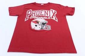 Quality Fabric 80's Arizona Phoenix Cardinals Football T-shirt