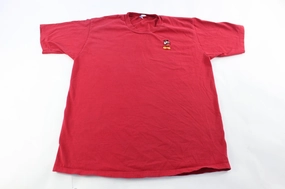 MinimalistStitching Urban Style Trend 80's Embroidered Mickey Mouse T-Shirt