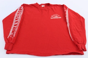 80??s Vintage University of Arkansas Razorbacks LS T-Shirt Daily Favorite HeatResistantMaterial