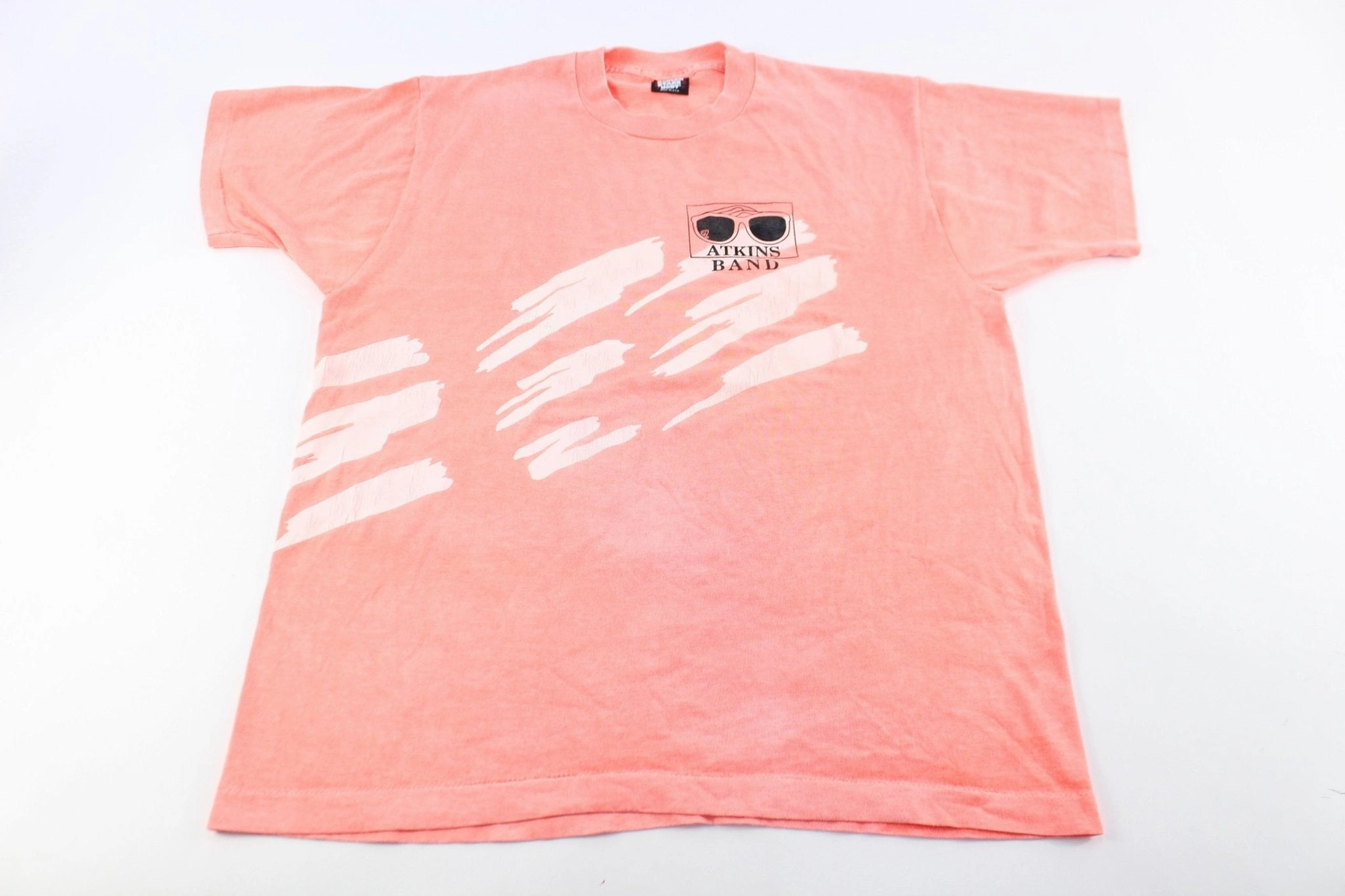 Effortless Fit Soft Texture 90's Atkins Band T-Shirt