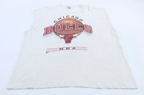 Muscle Fit 90's Chicago Bulls Basketball Pro Player Tank Top