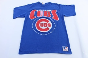 certified Cool and Chic 90's Chicago Cubs Nutmeg Graphic T-Shirt