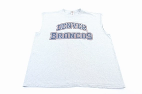 90's Denver Broncos Tank Top True Fit Eco Friendly Fibers