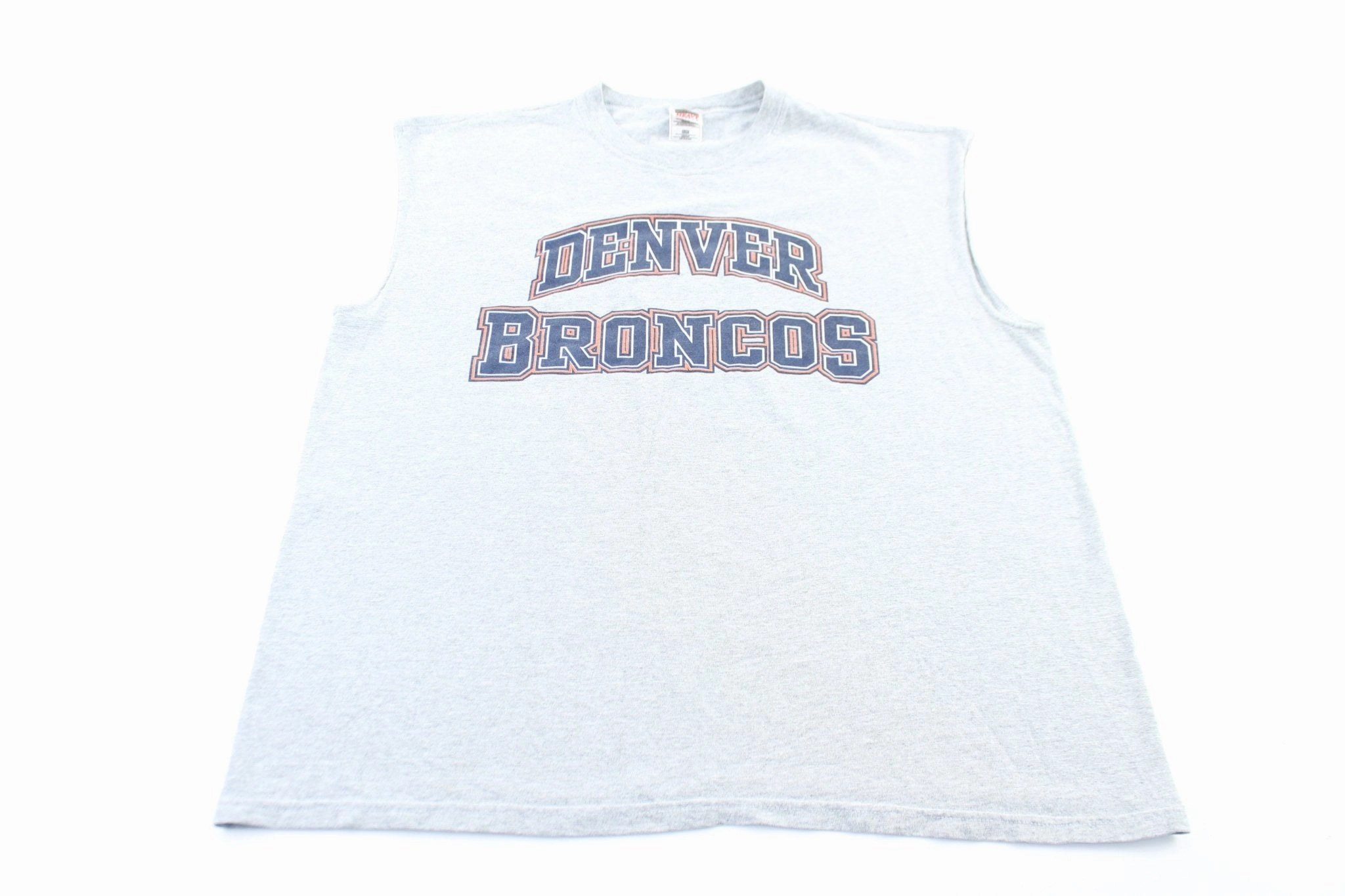90's Denver Broncos Tank Top True Fit Eco Friendly Fibers