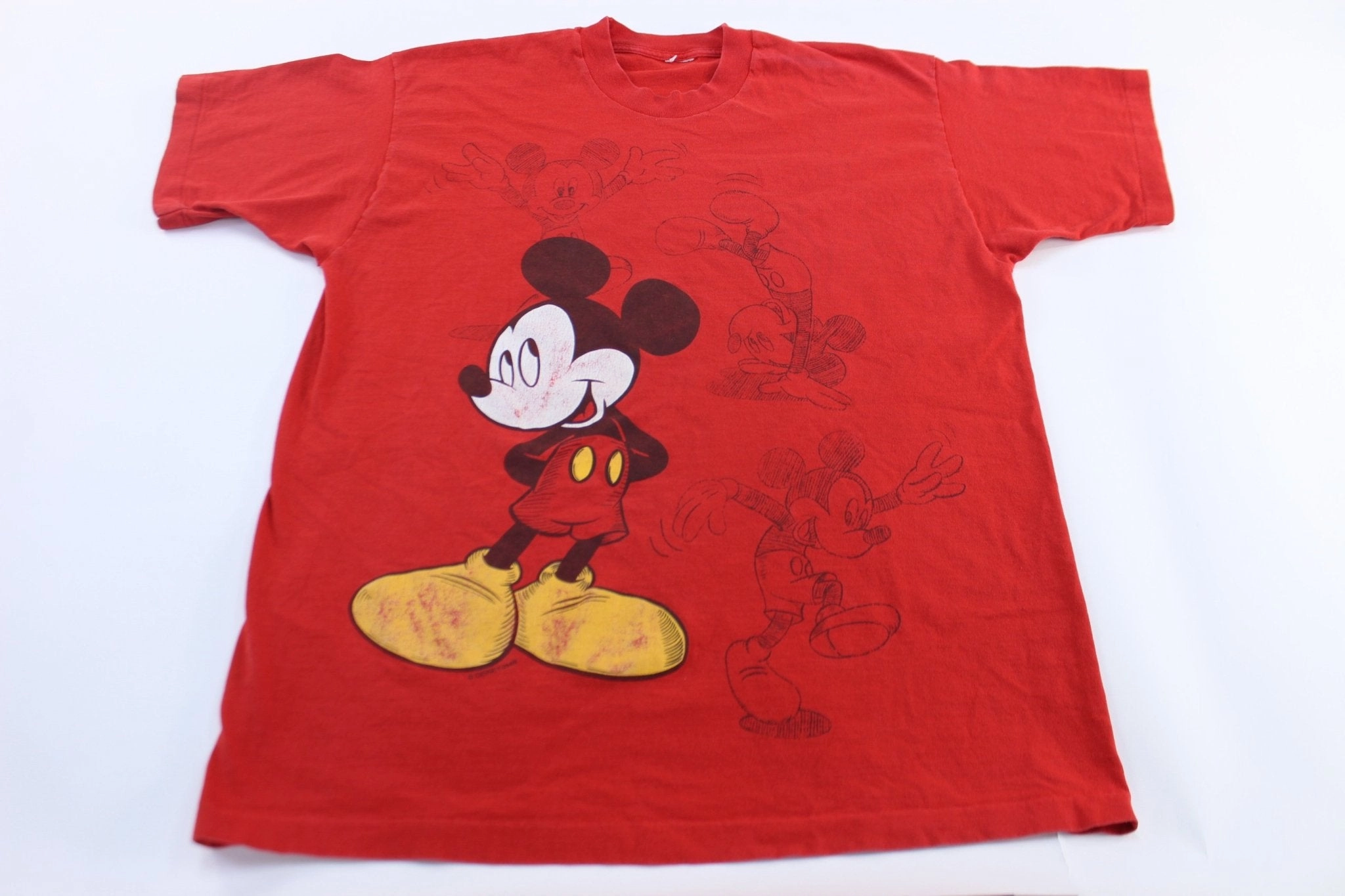 90's Disney Mickey Mouse Graphic T-Shirt anti static coating Trendy Comfort Fit