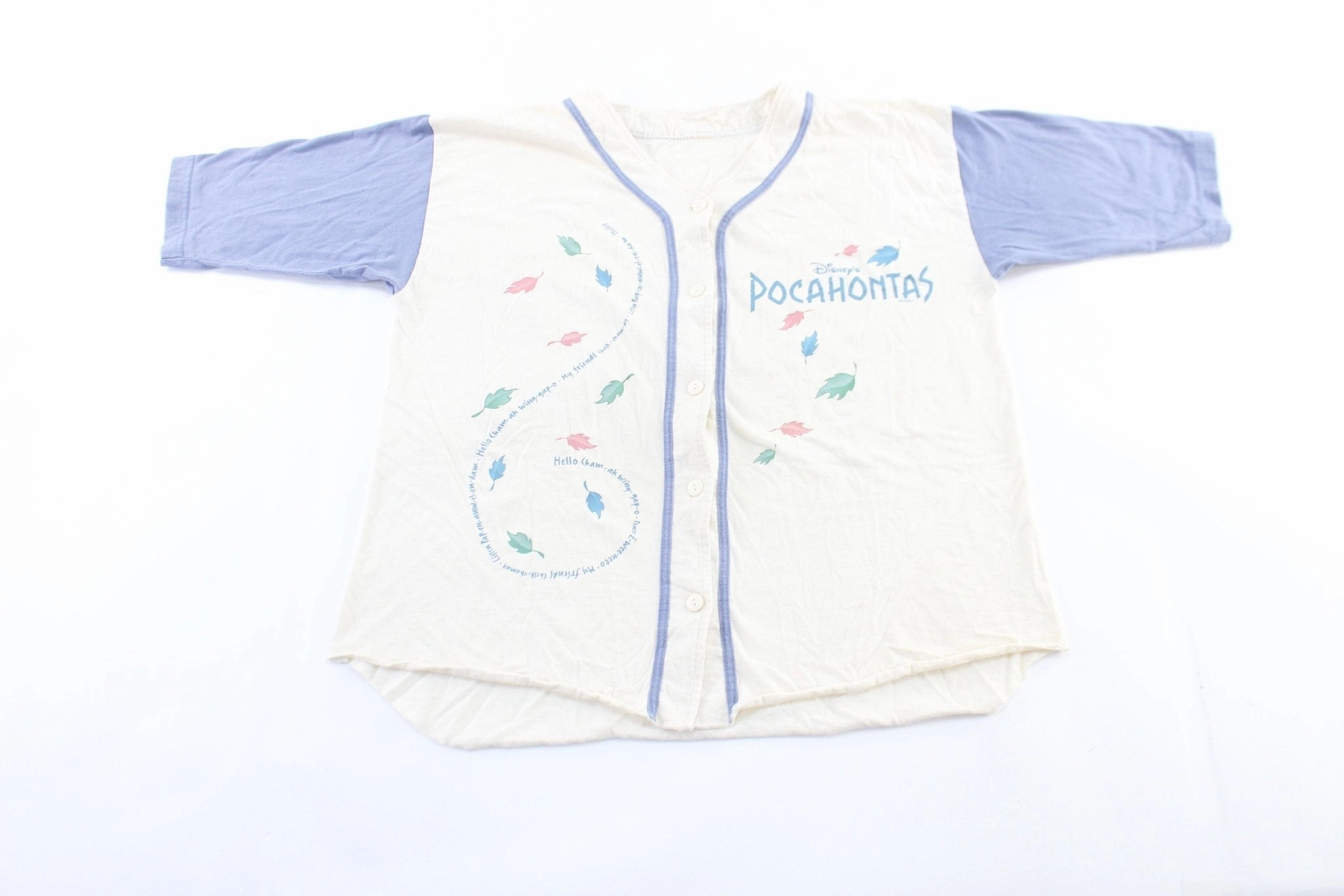 90's Disney Pocahontas Jersey T-Shirt Dynamic Style Muscle Friendly