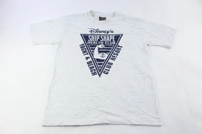 90's Disney Ship Shape Health Club T-Shirt Breathable Look Classic Chic