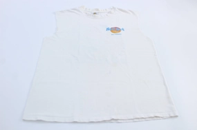 90's Hard Rock Cafe San Antonio, Texas Graphic Tank Top 3D Knit Texture Movement Support