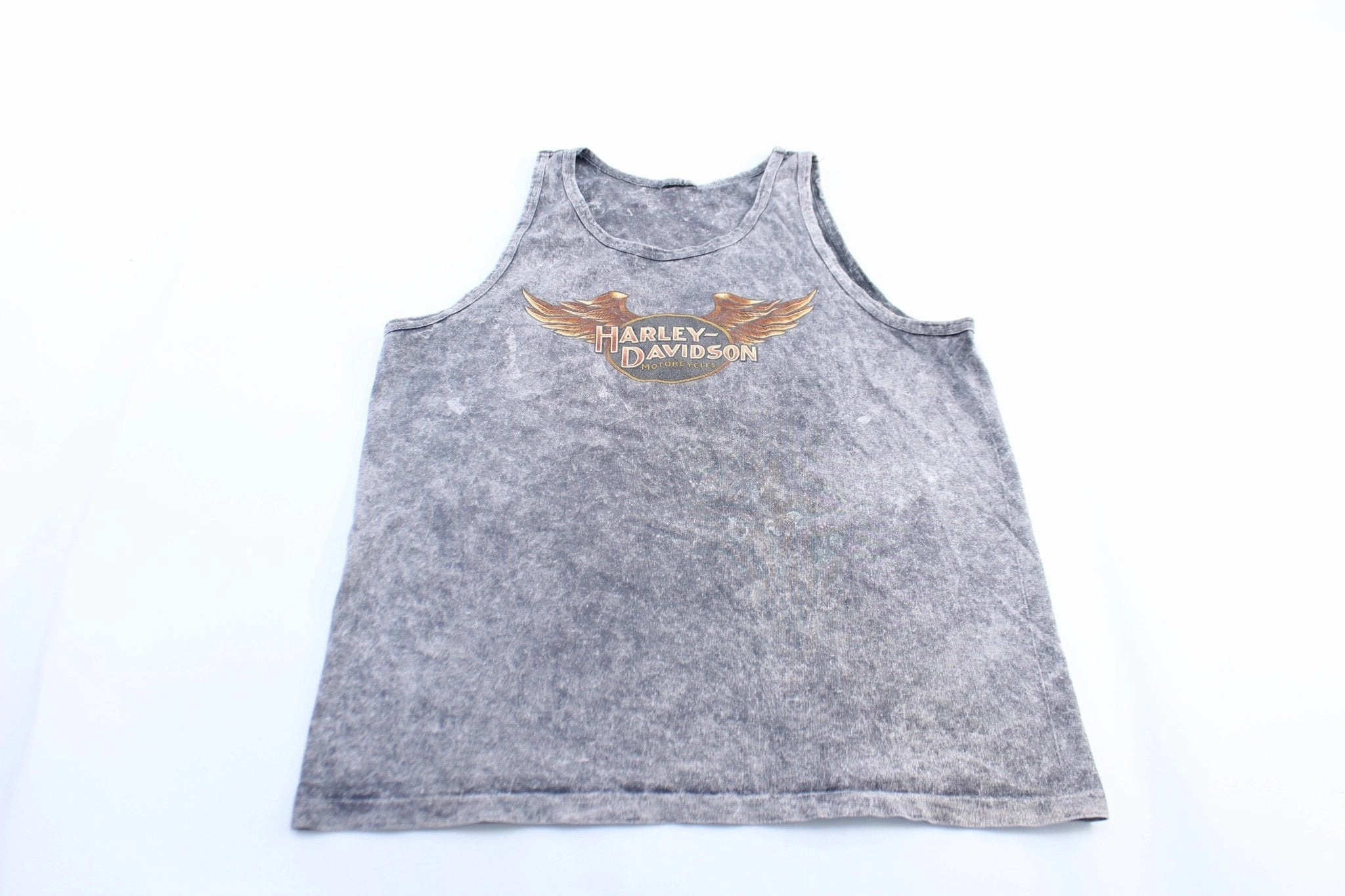 90's Harley Davidson Motorcycles Bettendorf, Iowa Tank Top Multifunctional Performance Blend Ultra lightweight